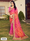 Tew Moss Chiffon With Fancy Bandhej Printed Sarees Wholesale Market In Surat